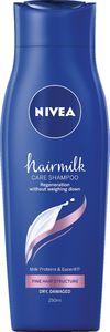 Šampon Nivea, Hairmilk za tanke lase, 250ml
